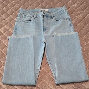 Levi's Light Blue High Rise Jeans